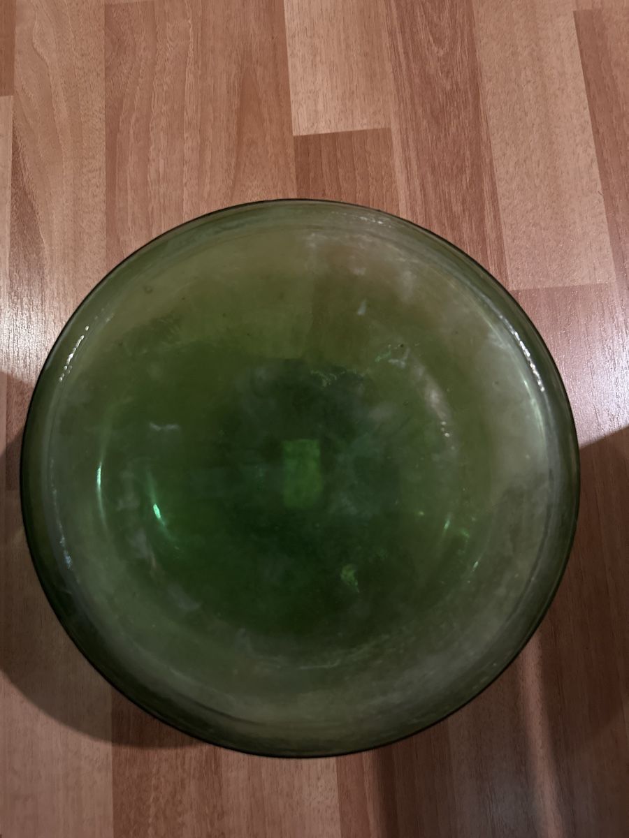 Christbaumständer: Christbaumständer grün Glas Durchmesser 22 cm – Gebraucht aus Heiden von fam_797q 2