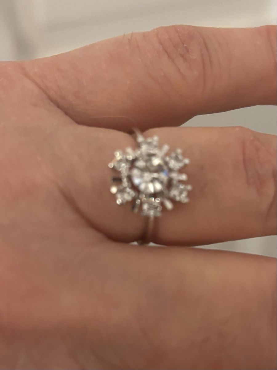 Anelli: Bague flocon de neige. Argent – Nuovo (secondo la descrizione) da Genève venduto da ati_tj8f 5