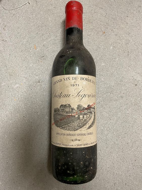 Château segonzac 1971 Kaufen auf Ricardo