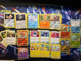 350+ Pokemon Karten Sammlung Sun&Moon (DE), sans doublon