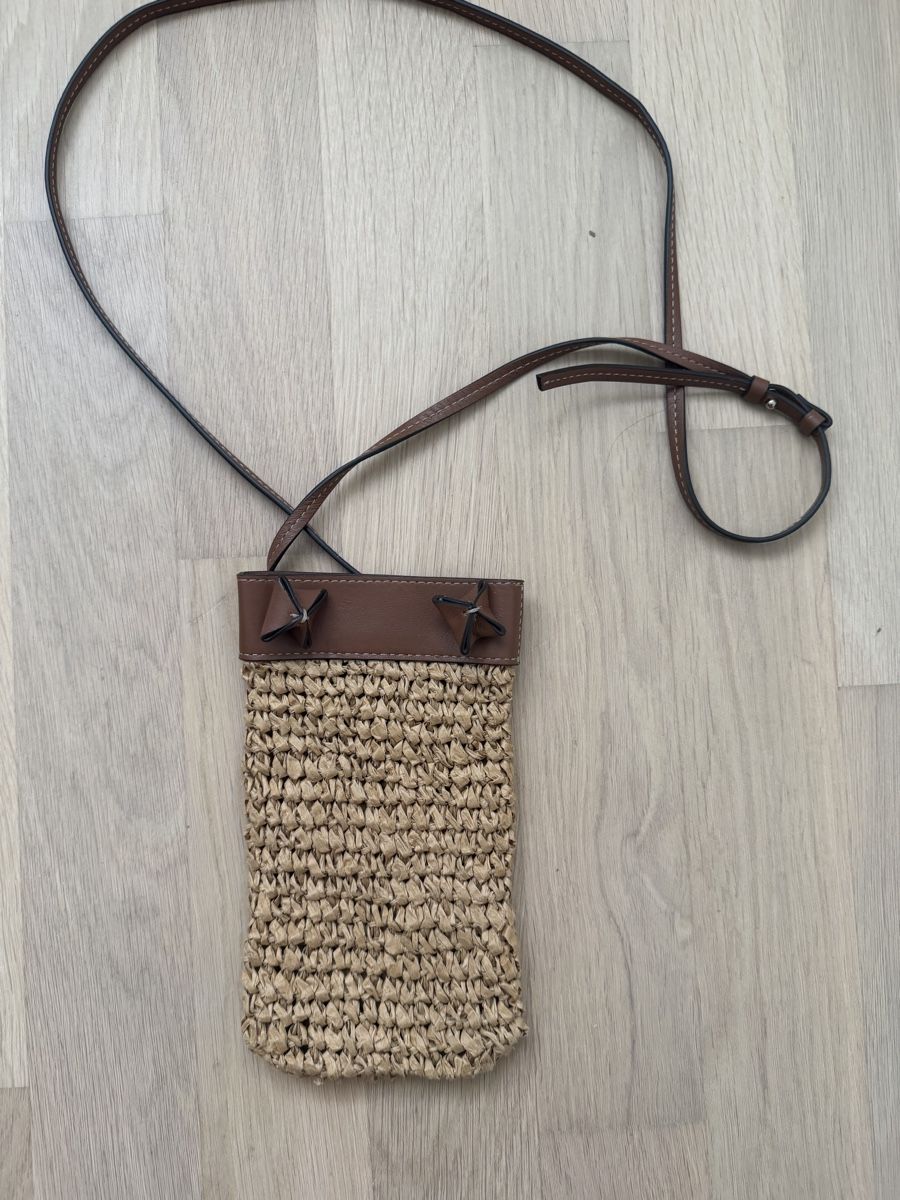 Massimo Dutti Taschen für Damen: Massimo Dutti Tasche Stroh Raffia braun  – Gebraucht aus Itingen von Granini_93 1