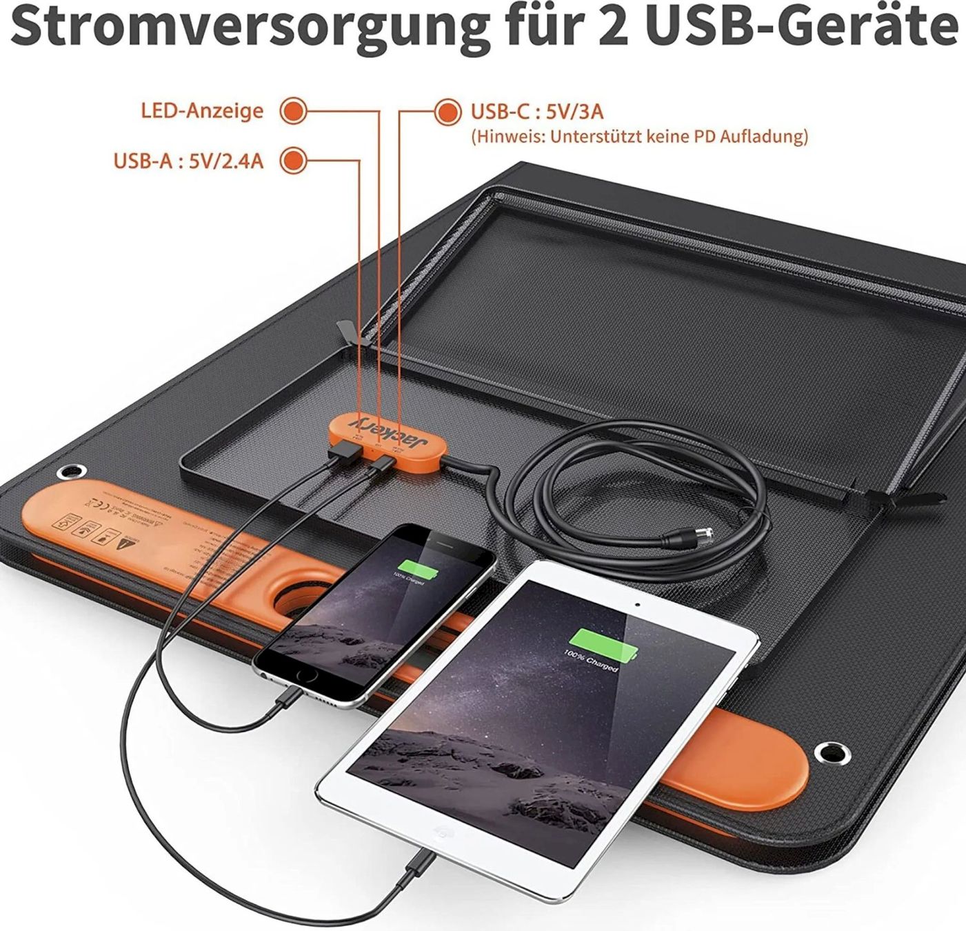 Dispositivi a energia solare: Jackery SolarSaga 100 Solarmodul – Nuovo e nell'imballaggio originale da Bottighofen venduto da zaap 6