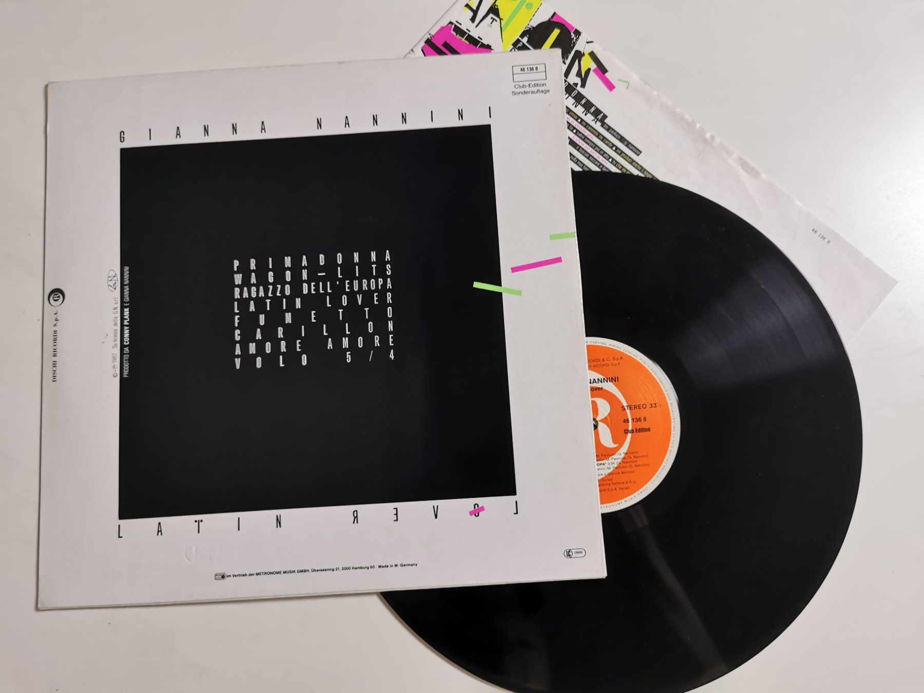Dischi in vinile: Gianna Nannini - Latin Lover – Usato da Grafenried venduto da House-of-Oldies 1