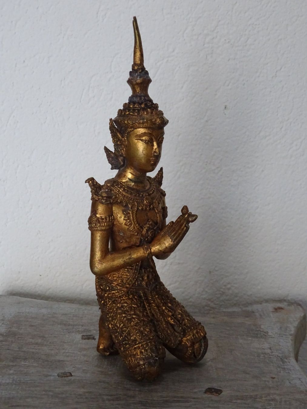 Sculture & Statue: Vintage Thai-Statue, kniend / SIAM-Kunst – Usato da Esslingen venduto da FetteSchnecke 1