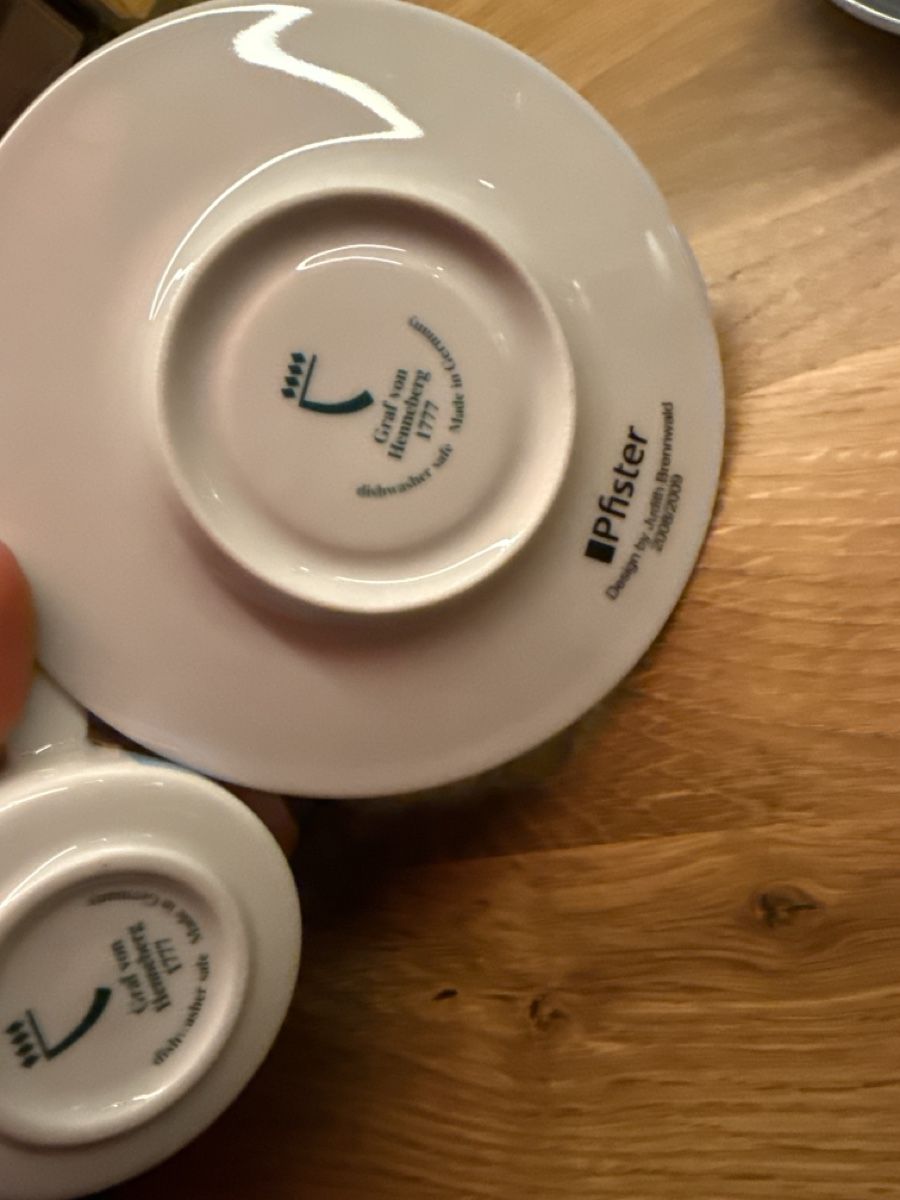 Tassen: Vintage Tasse mit Untertasse – Gebraucht aus Weiningen ZH von -Adenin- 3