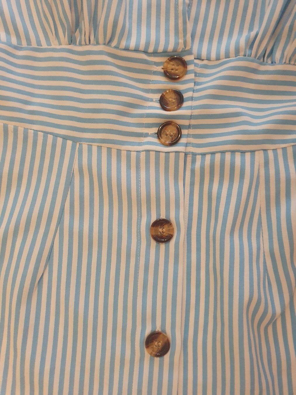 Kleider: Sommerliches Streifenkleid, Grösse XS – Gebraucht aus Moosseedorf von Sonnenschein.. 4