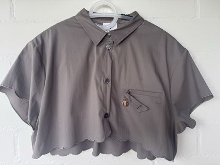 Only 4 stylish Girls - by Patrizia Pepe Bluse grau Gr. 38