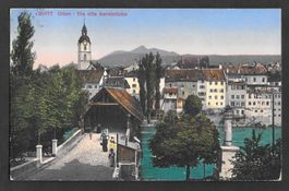 Olten Altstadt und Holzbrücke