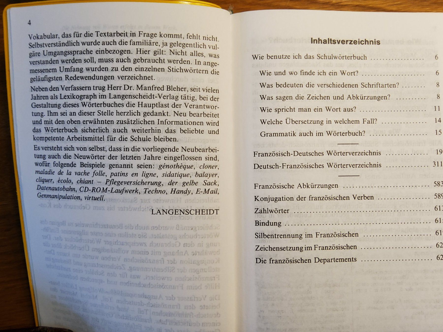 Libri: Langenscheits Schulwörterbuch "Französisch" – Usato da Bauma venduto da Sun1973 3