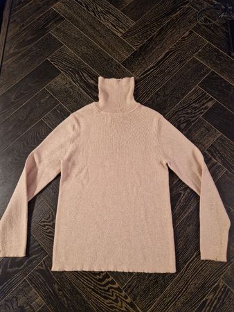Wunderschöner Rollkragenpulli mit Glitzer Gr. 152