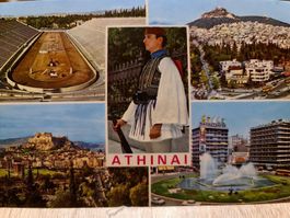 Ansichtskarte Athen Griechenland 1982