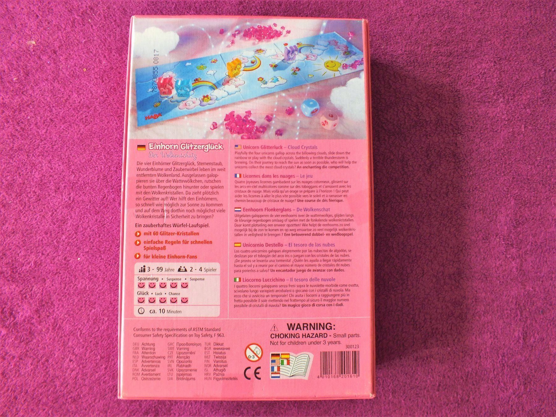 Haba Giochi: HABA Spiel - Einhorn Glitzerglück – Usato da Müllheim Dorf venduto da Seeeule01 7