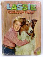LASSIE FORBIDDEN VALLEY 1959 TV SERIE BOOK ILLUSTRATED ENG.