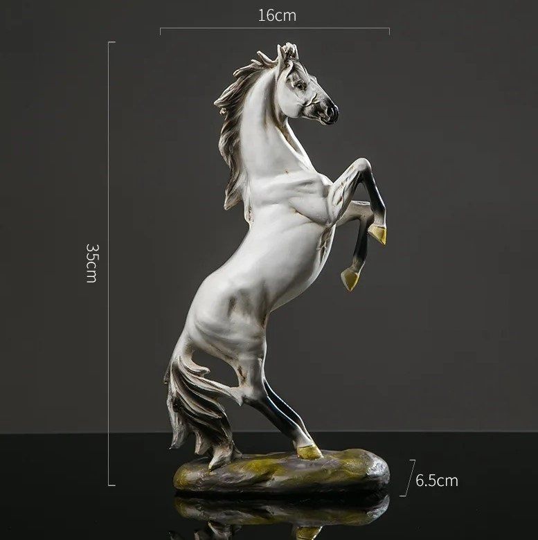 Skulpturen & Statuen: Harz Pferd Figuren Skulptur – Neu (gemäss Beschreibung) aus Uerkheim von Kaufoption 5