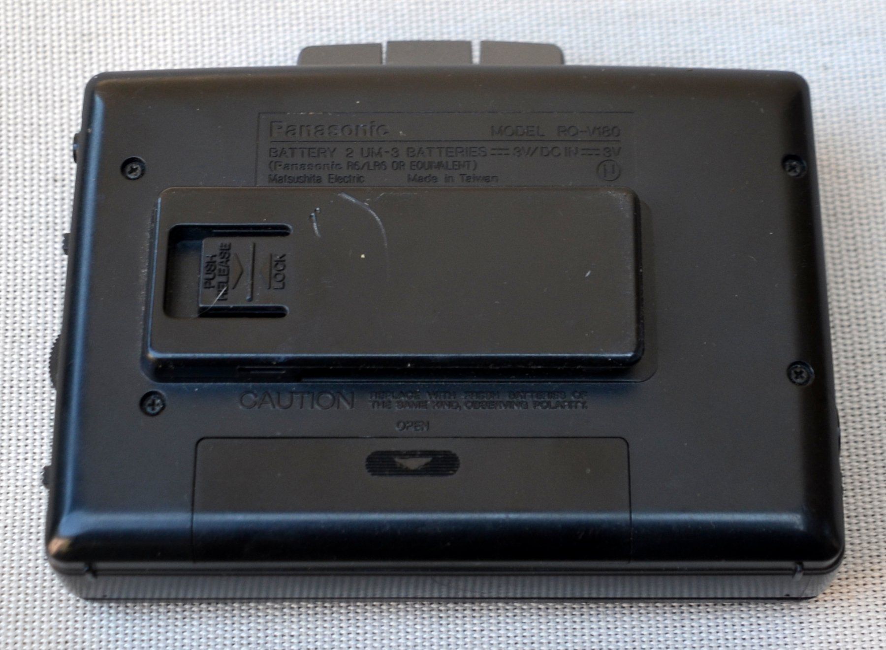 Panasonic Tragbarer Mediaplayer: Panasonic RQ-V180  Walkman – Gebraucht aus Collonges von arashee 3