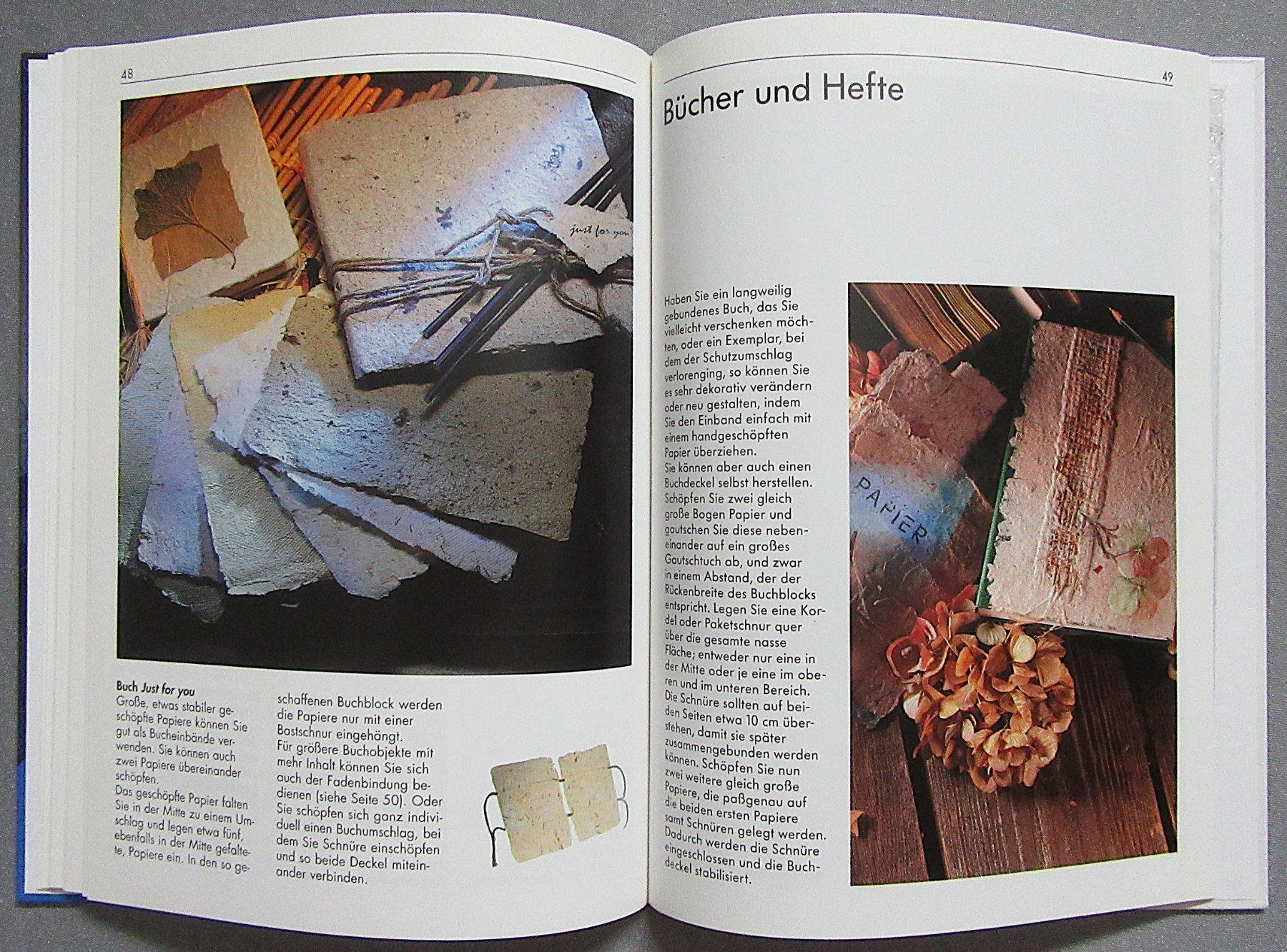 Bücher: Papierschöpfen - Technik • Färben • Gestalten – Gebraucht aus Auenstein von Padabimbim 7