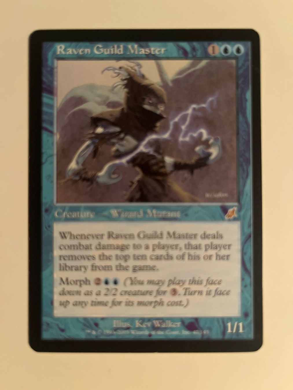 Magic The Gathering Cartes à collectionner: 1 x Raven Guild Master - Magic: The Gathering - MtG – D'occasion à Kriens par Shadi1980