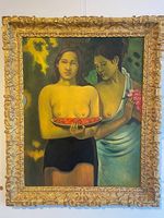 Magnifique copie peinte à la main sur toile daprès Gauguin!