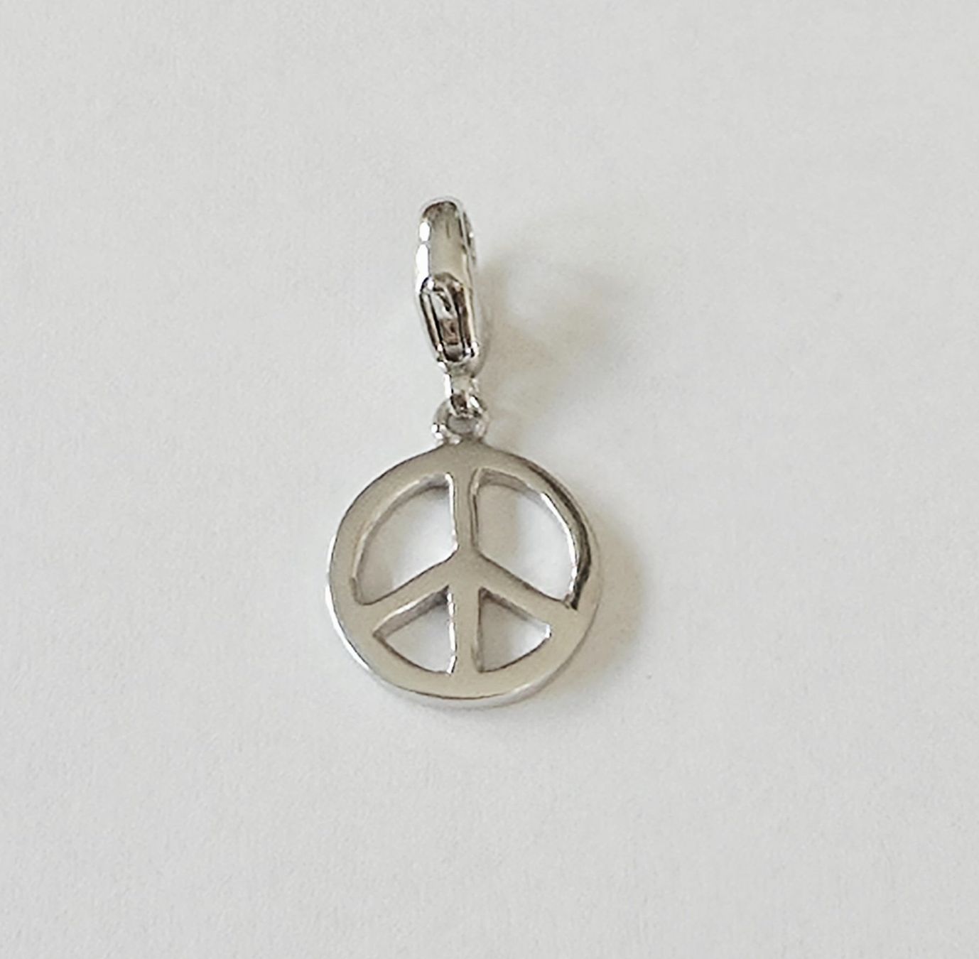 Ciondoli: Charm Silber 925 "Peace-Symbol" - Neu – Nuovo e nell'imballaggio originale da Uetikon am See venduto da Coralreef 3