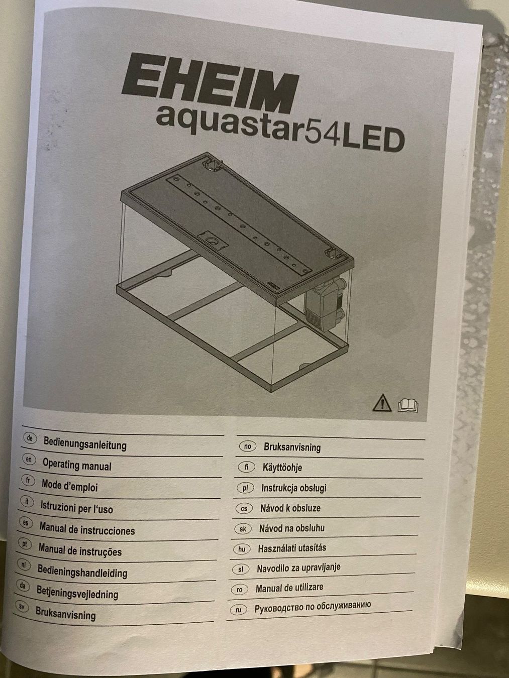 Eheim Acquari: Aquarium Eheim Aquastar 54 LED – Usato da Lüscherz venduto da junior74 1