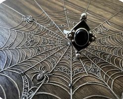 Bague argent 925 avec pierre noire