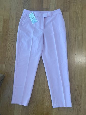 Zara Stoffhose, neu, rosa, Gr. M,
