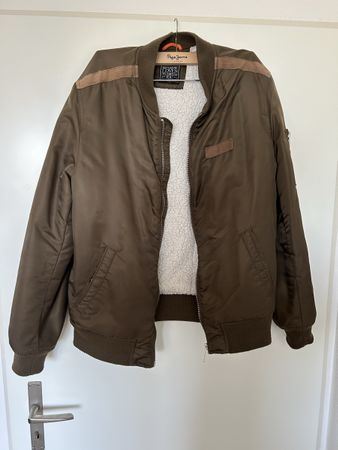 Herbst Bomberjacke Review Gr. M/L warm gefüttert