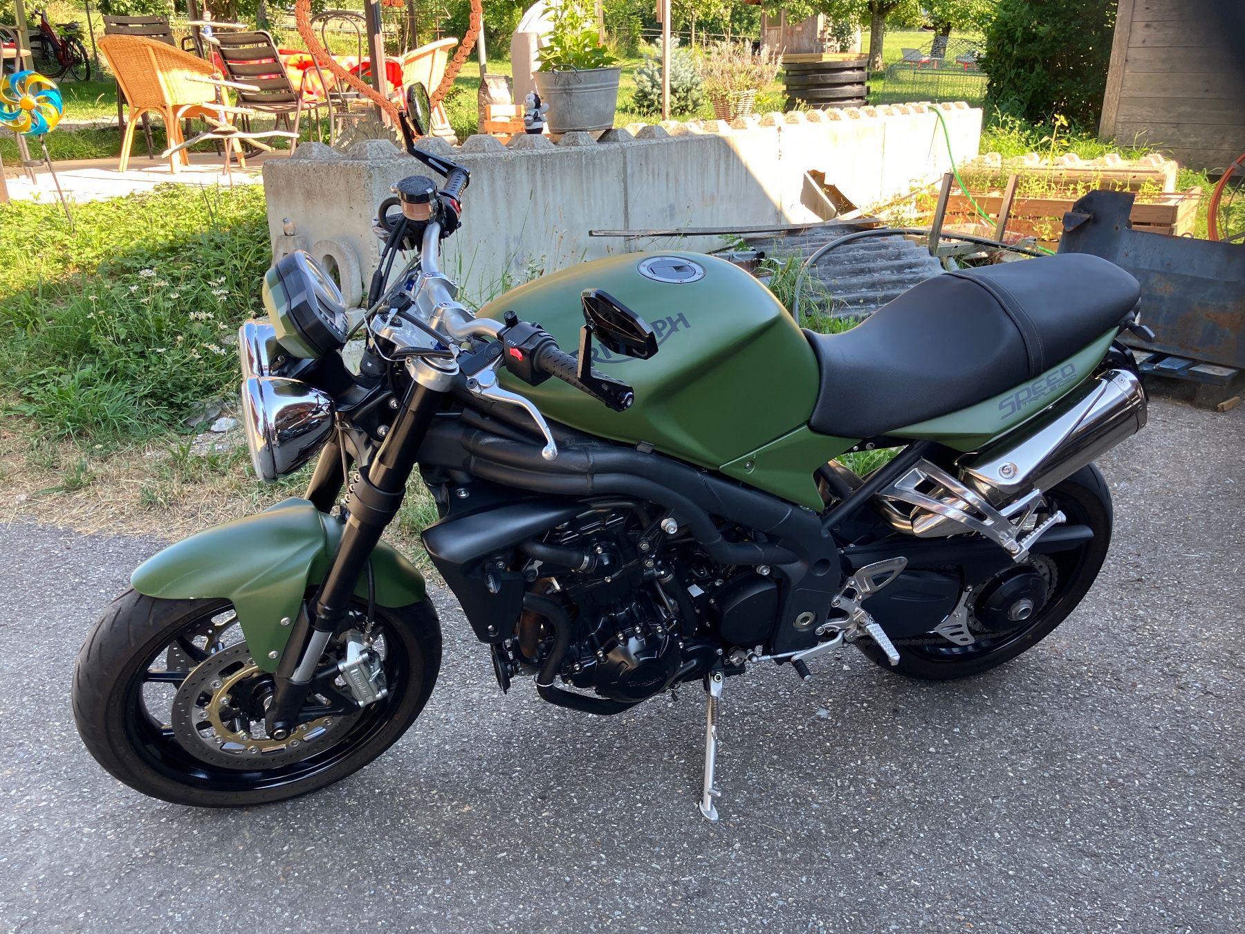 Triumph Route: 2 triumpf speed triple 1050 – D'occasion à schwarzenegg par walther79 3