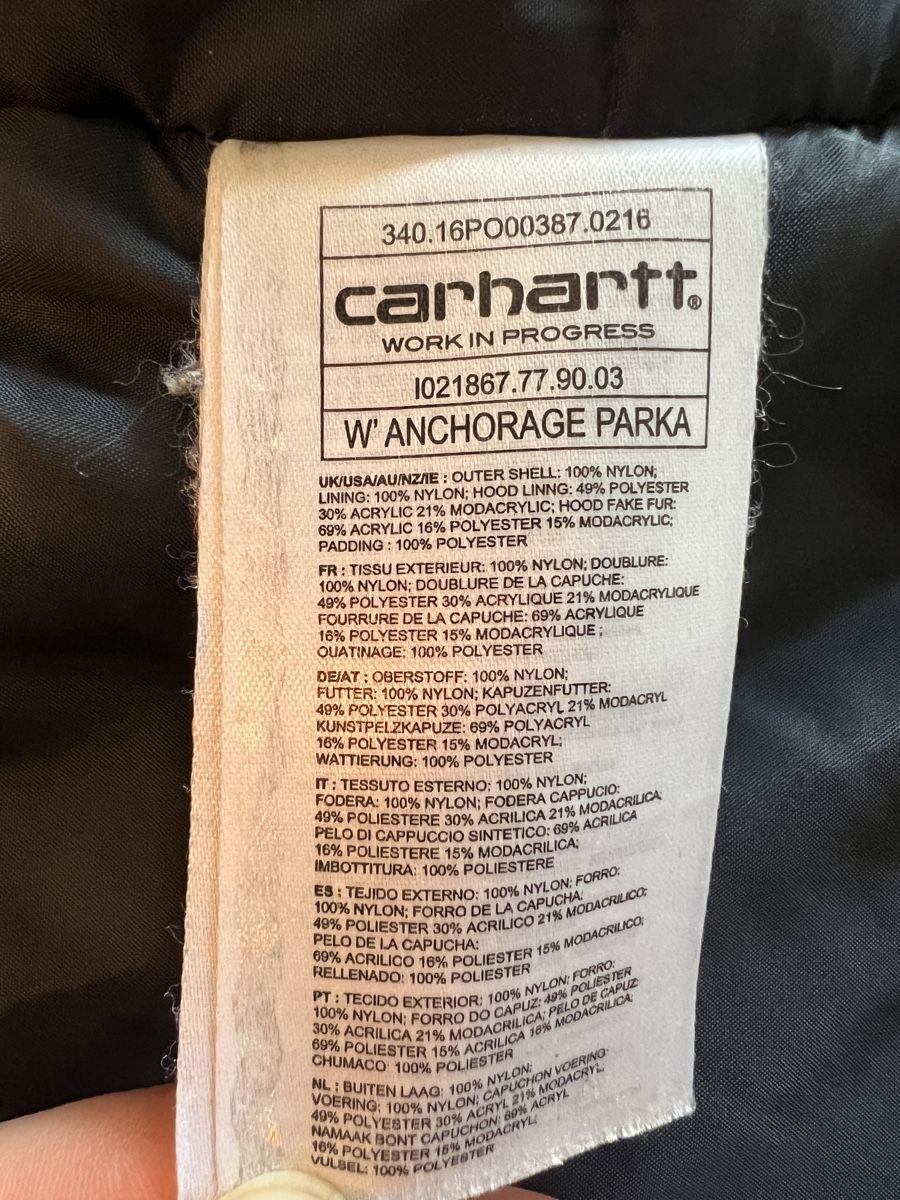 Carhartt Giacche: Carhartt Winterjacke – Usato da Zürich venduto da len_2rmp 5