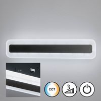 LED Wandleuchte, Dimmer, 40 cm x 8 cm