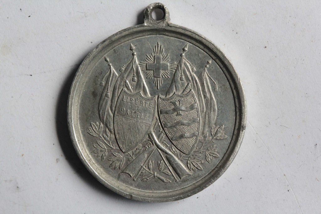 Medaglie: Médaille Tir cantonal Yverdon 1880 – Usato da Vandoeuvres venduto da Dom-Tom