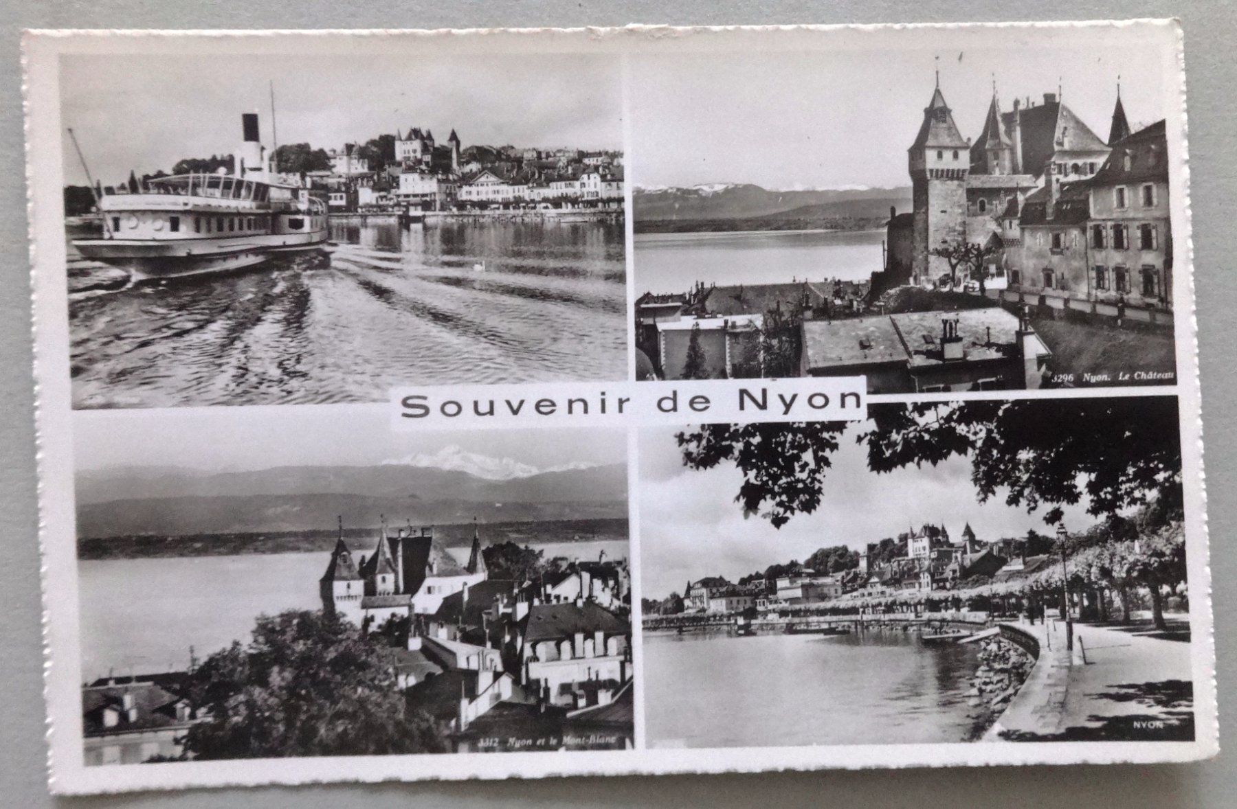 Cartoline postali: Souvenir de Nyon – Usato da Fétigny venduto da Billy2miny