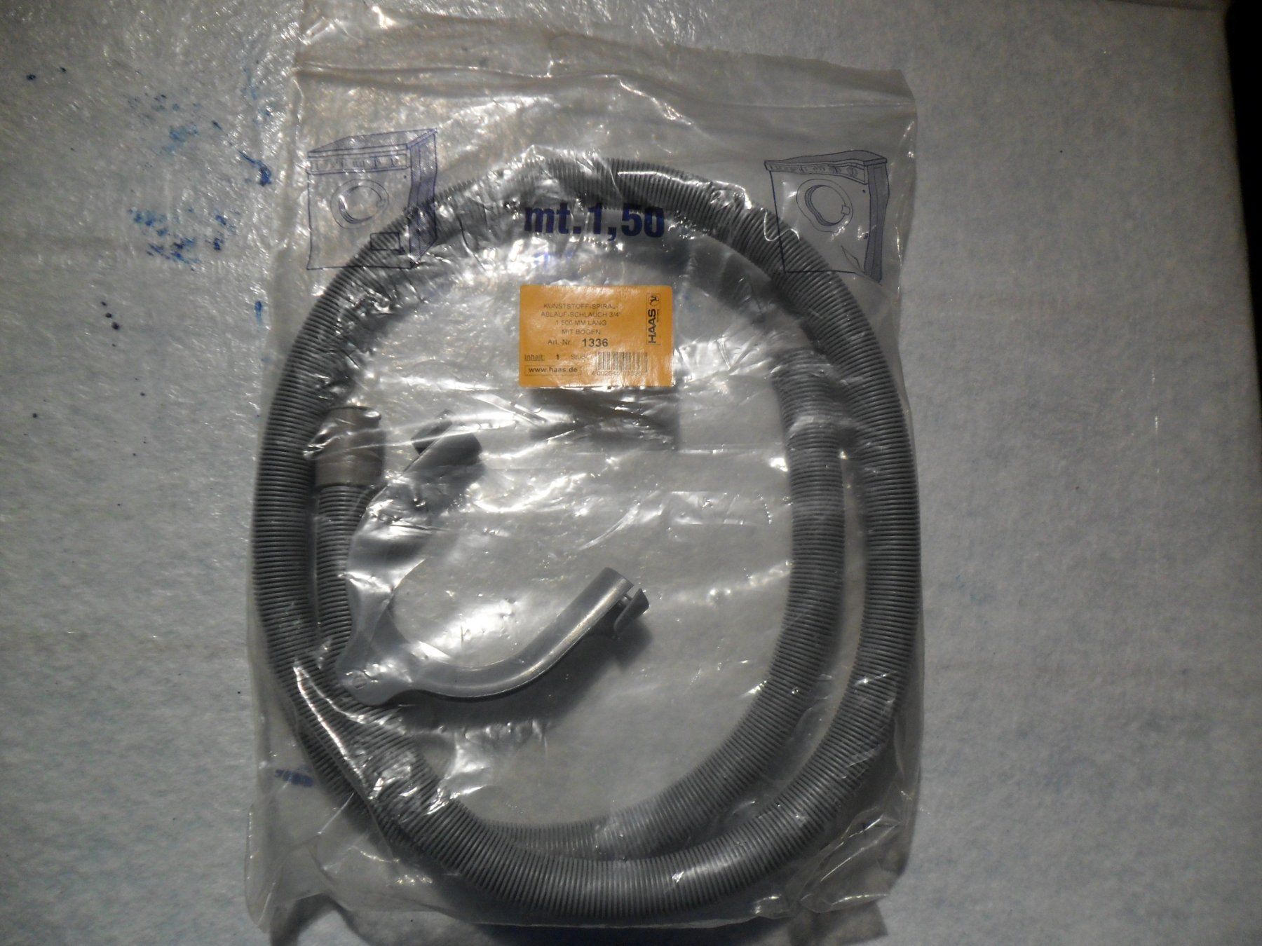 Rohre & Schläuche: Abwasserschlauch 2.5 m – Neu und originalverpackt aus Aesch BL von isc_85jd