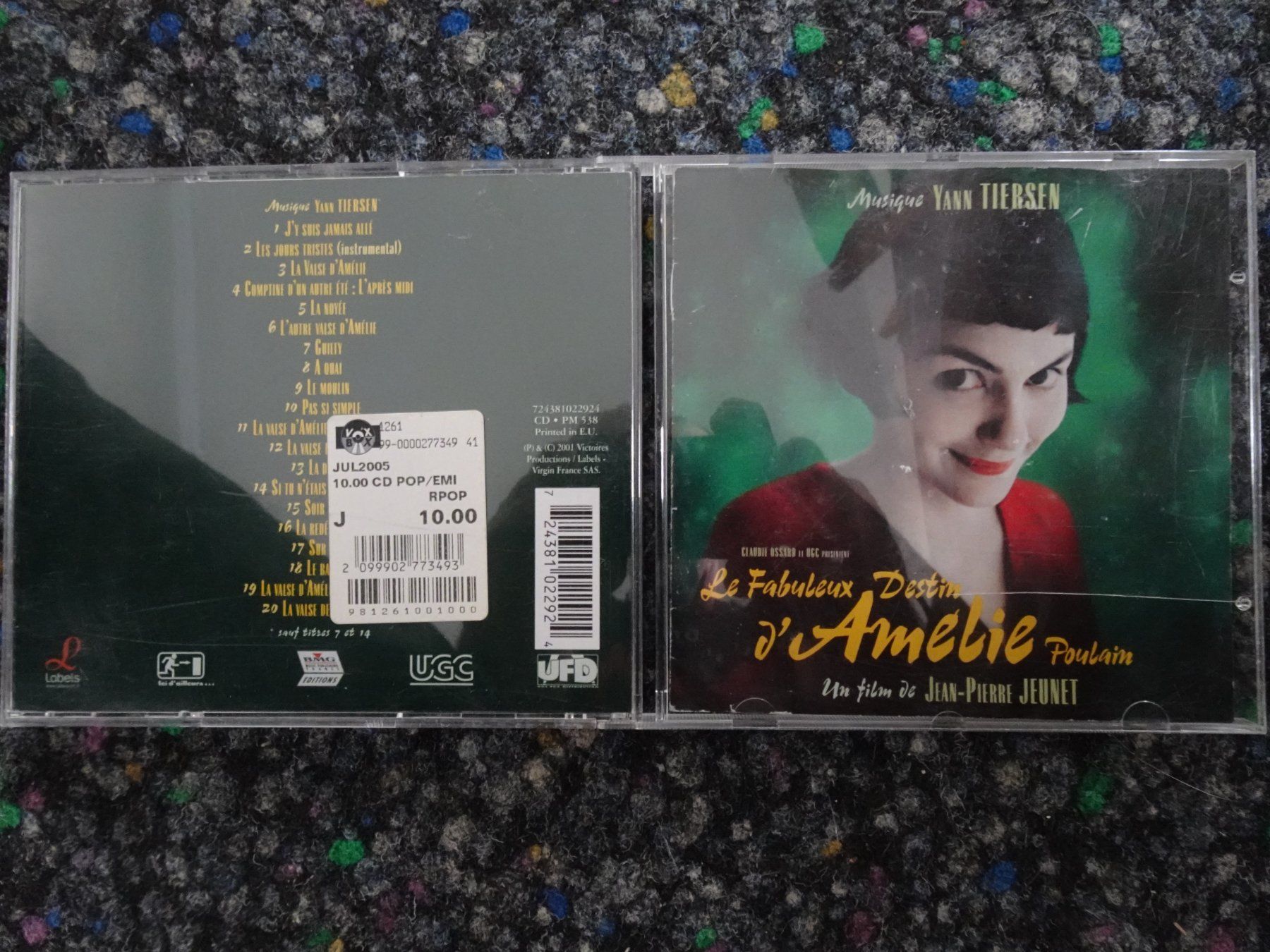 CDs: CD : Soundtrack: Amelie – Gebraucht aus Lotzwil von Kiddis