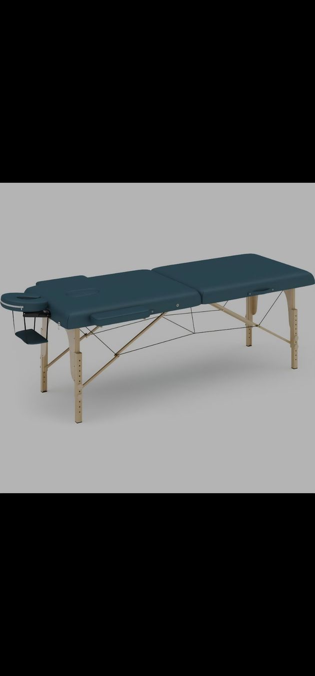 Tables: Massage table foldable blue new condition – Neuf (Voir description) à Petit-Lancy par daaan01