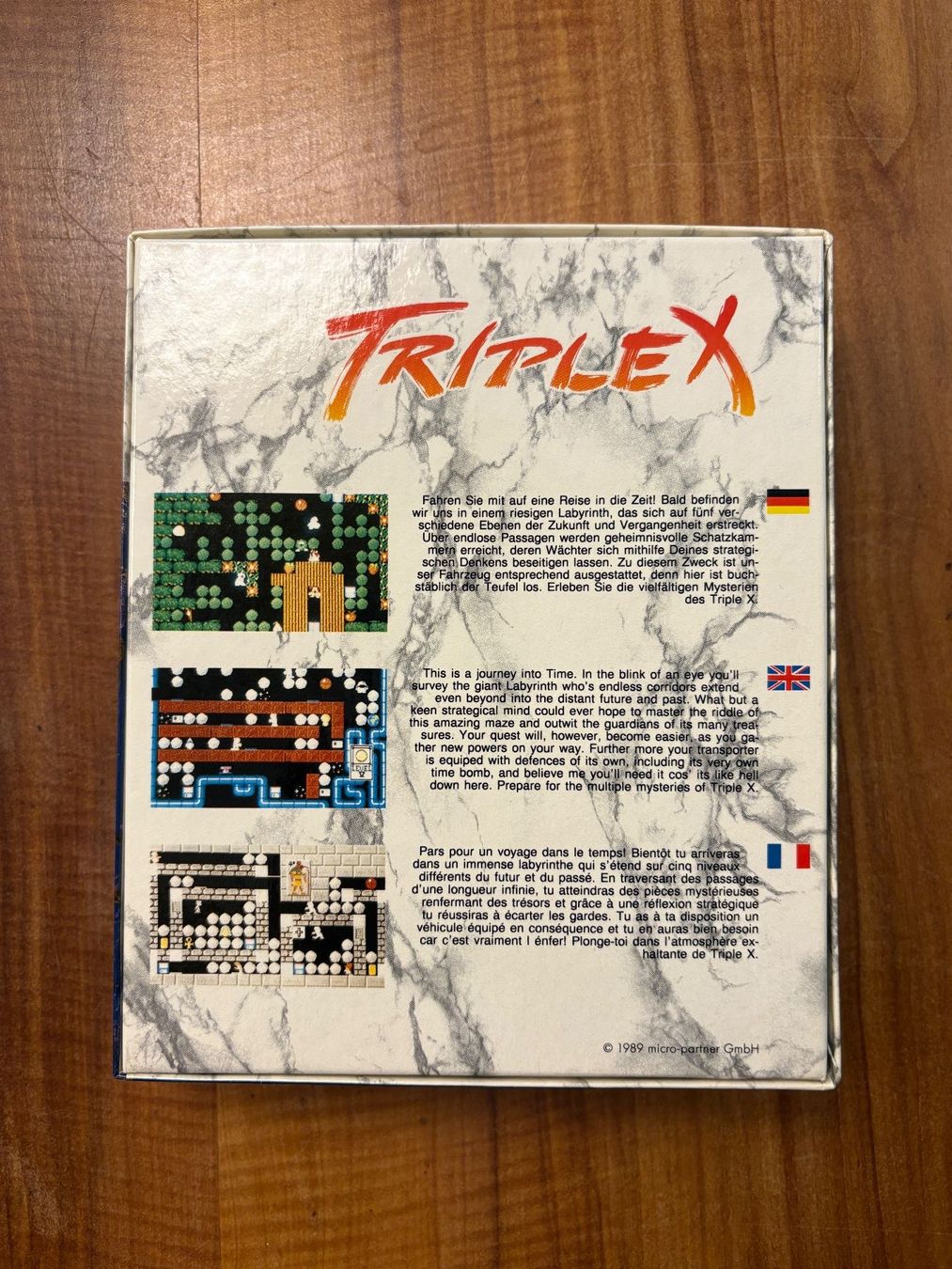Giochi: Amiga Spiel: TripleX – Usato da Niederhasli venduto da Manuf0 1