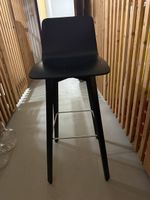 KFF Barhocker in Schwarz – schlicht & zeitlos