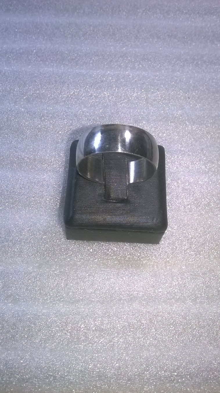 Bagues: ring edelsthal,,,silber farbe,glanzig – Neuf (Voir description) à Basel par bijoutrie_4 1