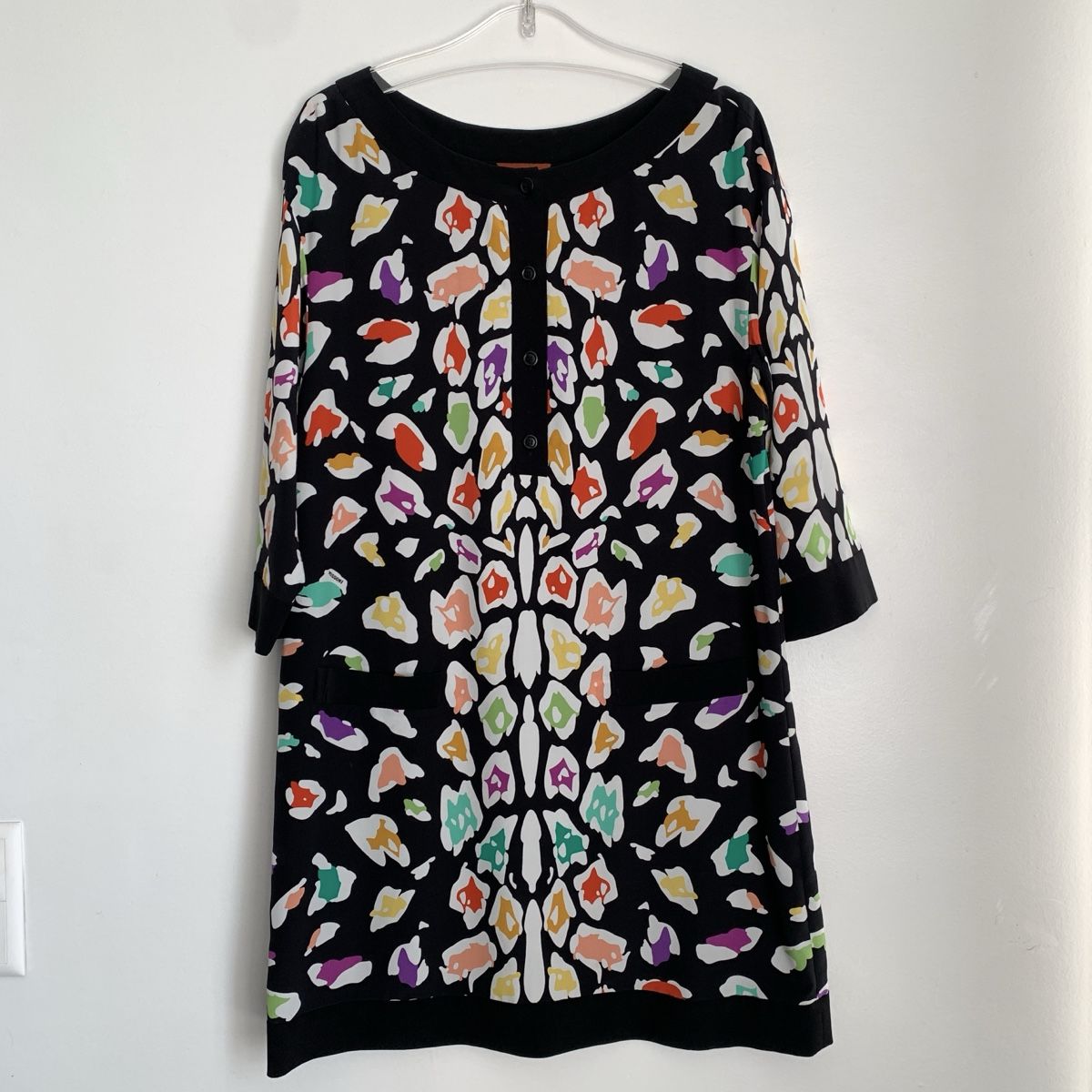 Missoni Vestiti: Missoni Dress, colourful pattern, Size M Silk – Usato da Genève venduto da Kookiek