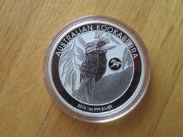 1 Oz Kookaburra Münze Privy Mark Pferd 2014