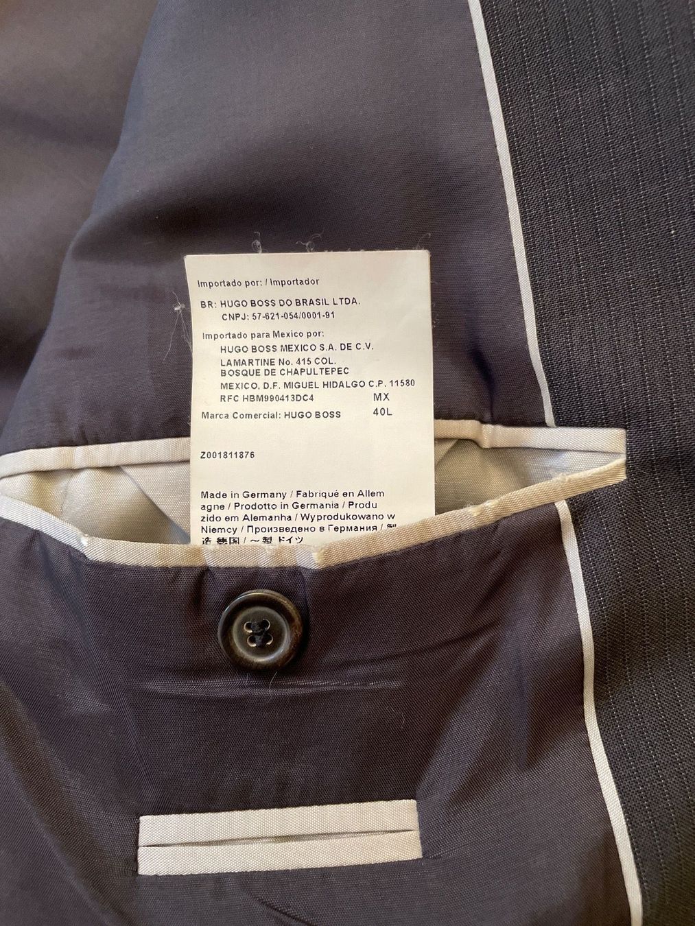 Hugo Boss Anzüge: Sakko Hugo Boss 98 Stretch – Gebraucht aus Basel von pilzliii 9