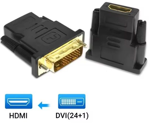 Lecteurs & Adaptateurs: DVI zu HDMI-kompatibler Adapter – Neuf (Voir description) à Nidau par EXP40