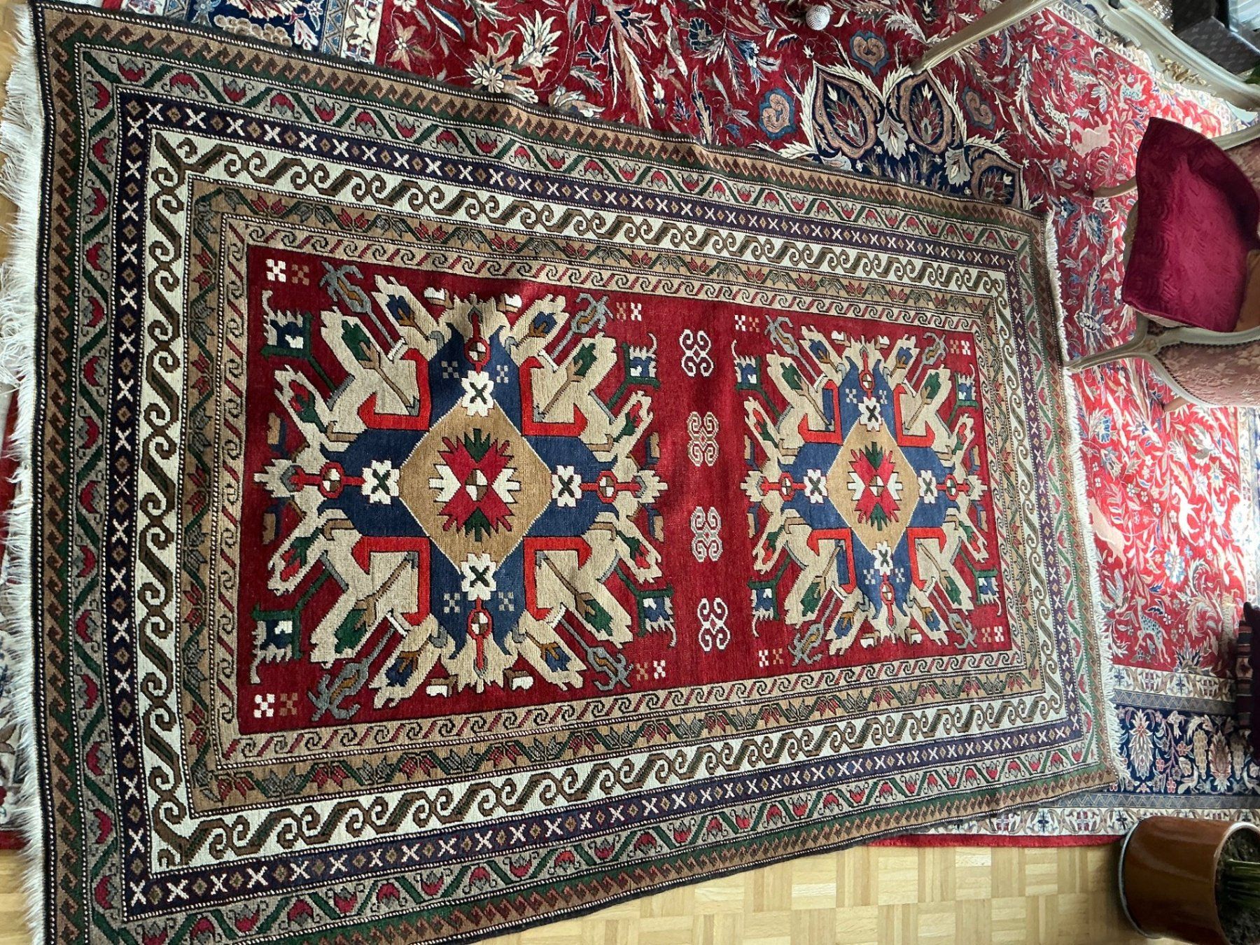 Tappeti: Kazak / Kasak Teppich (Tschelaberd) – Nuovo e nell'imballaggio originale da Moosseedorf venduto da MarcPSahli
