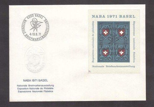 Tutti i francobolli: 1971 FDC Naba Basel – Nuovo (secondo la descrizione) da Rheinau venduto da loxis
