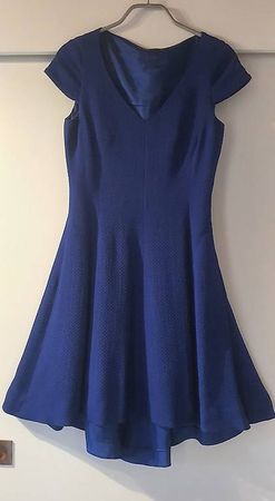 Karen Millen Kleid Königsblau, 38