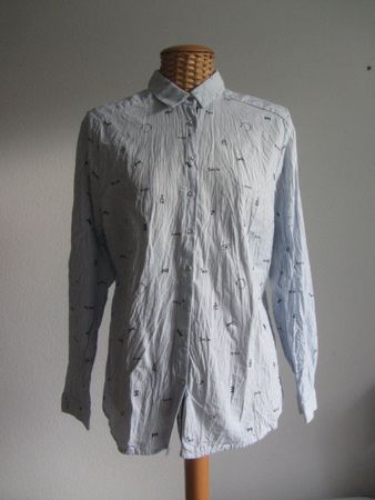KENNY S. - Bluse blau-weiss gestreift 42
