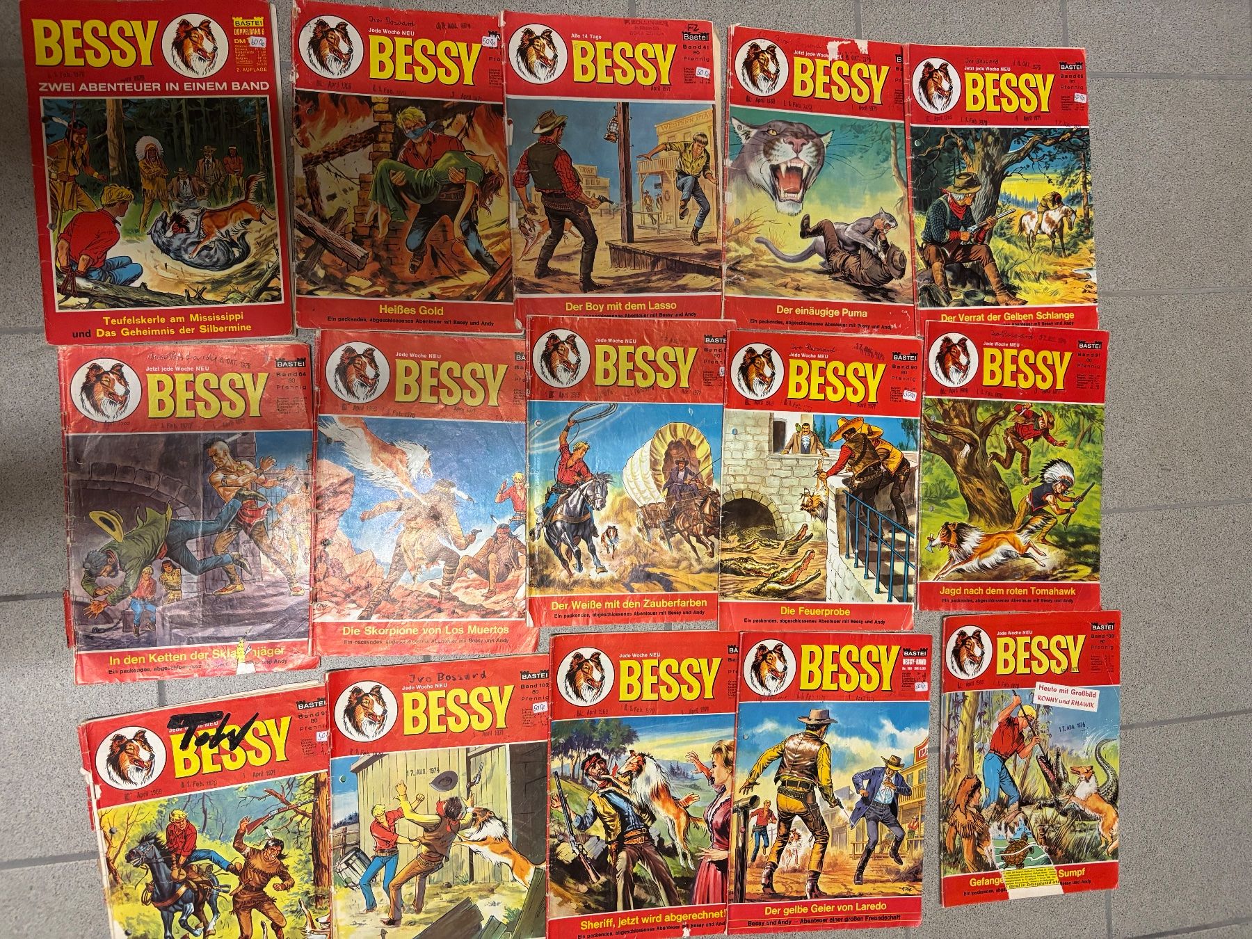 Fumetti: Bessy Hefte – Usato da Glis venduto da Lisal