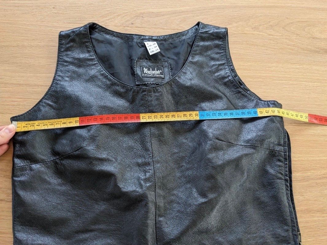 Gilet & Giacche: Woodpecker Lederweste mit Fransen Gr. 36 – Usato da Root venduto da ammanem 5