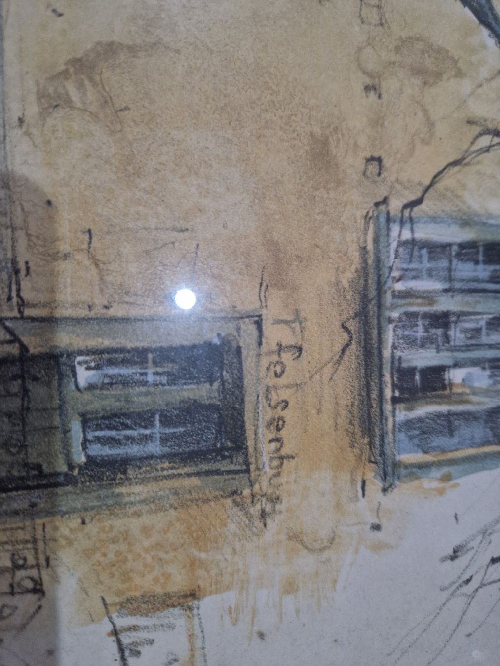 Grafica & Litografie: Lithographie Felsenburg – Usato da Hindelbank venduto da MRoeth1 2