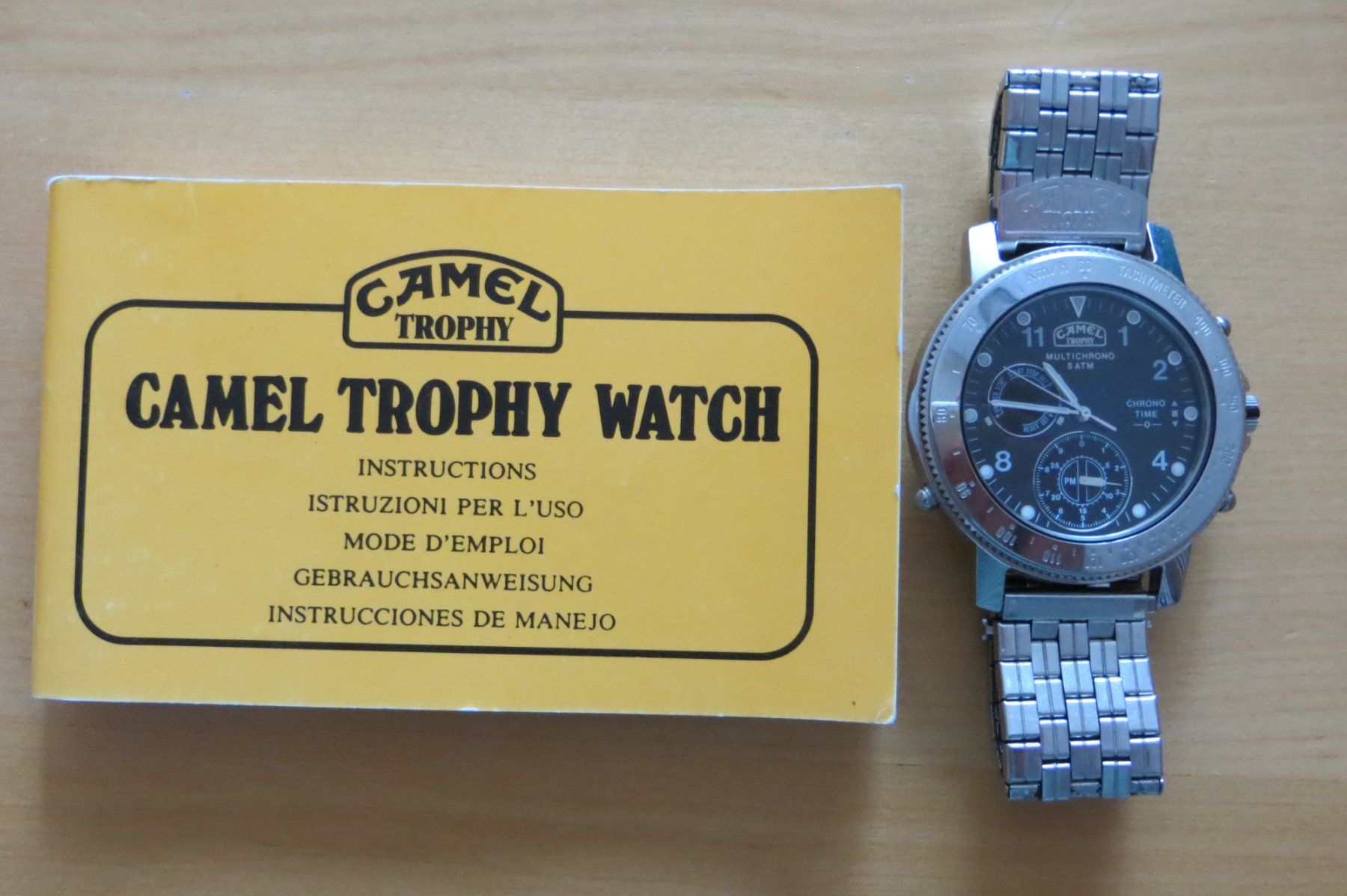 Camel Orologi: Camel Trophy Watch mit Anleitung - defekt – Difettoso da Brugg AG venduto da Finlandia